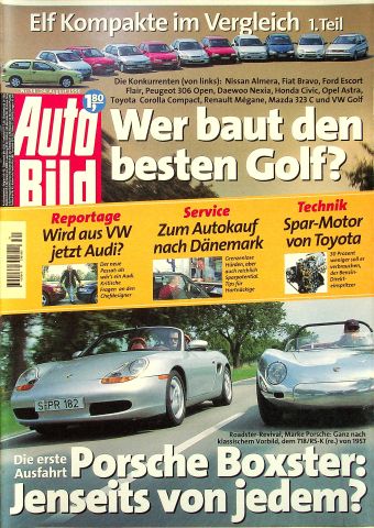 Deckblatt Auto Bild (34/1996)
